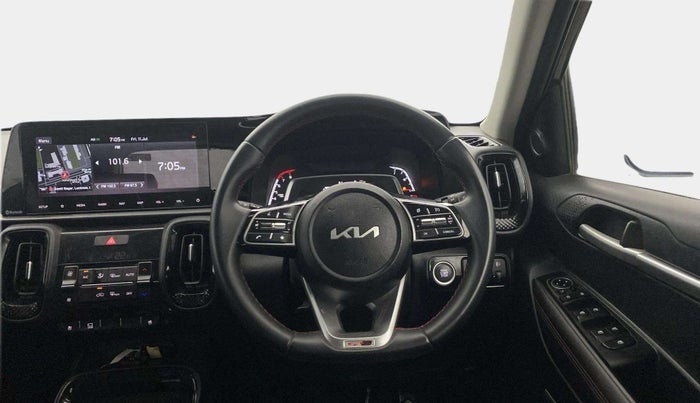 2022 KIA SONET GTX PLUS 1.0 IMT, Petrol, Manual, 46,790 km, Steering Wheel Close Up