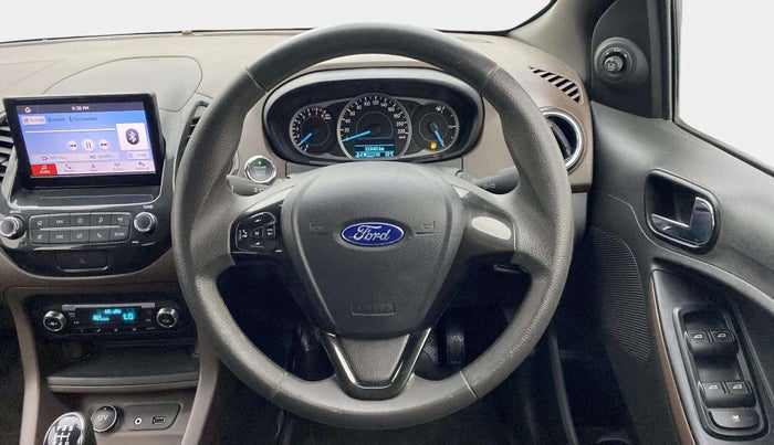 2019 Ford FREESTYLE TITANIUM 1.2 PETROL, Petrol, Manual, 1,13,353 km, Steering Wheel Close Up