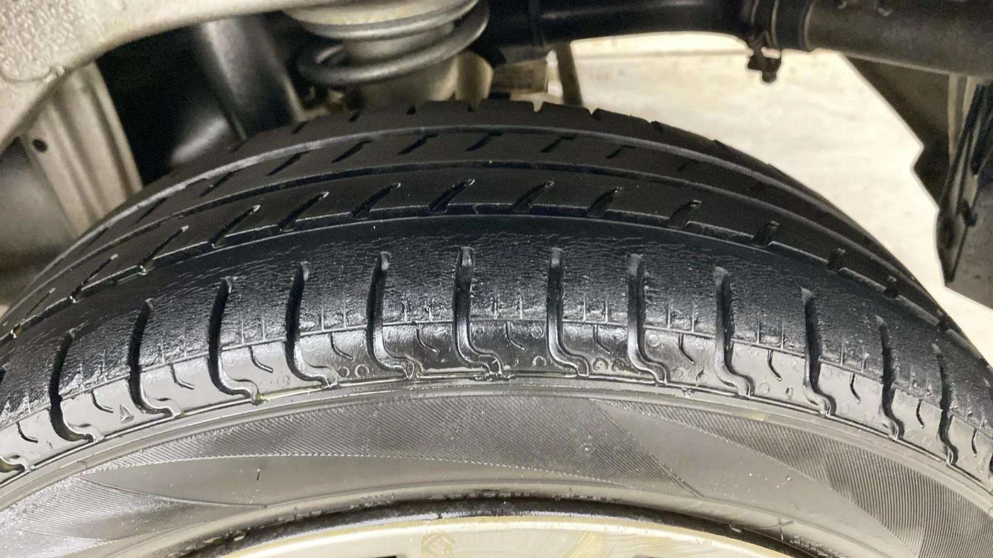 2017 Maruti Alto K10 VXI (O) AMT, Petrol, Automatic, 91,422 km, Left Rear Tyre Tread