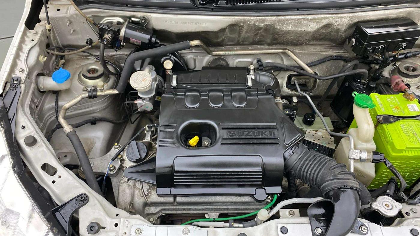 2017 Maruti Alto K10 VXI (O) AMT, Petrol, Automatic, 91,422 km, Engine View - Right
