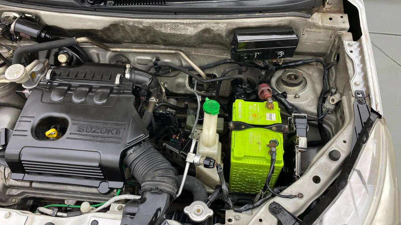 2017 Maruti Alto K10 VXI (O) AMT, Petrol, Automatic, 91,422 km, Engine View - Left