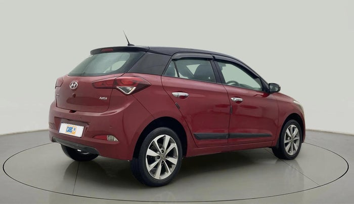 2017 Hyundai Elite i20 ASTA 1.2 DUAL TONE, Petrol, Manual, 58,643 km, Right Back Diagonal