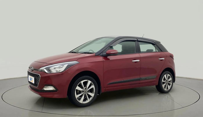 2017 Hyundai Elite i20 ASTA 1.2 DUAL TONE, Petrol, Manual, 58,643 km, Left Front Diagonal