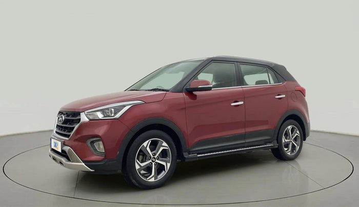 2018 Hyundai Creta SX AT 1.6 PETROL, Petrol, Automatic, 27,683 km, Left Front Diagonal