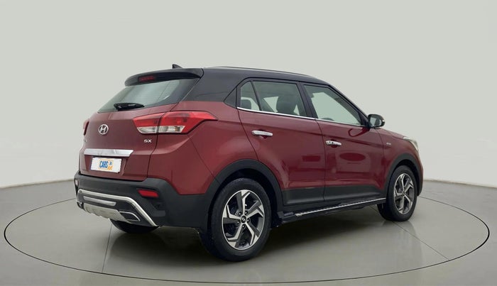 2018 Hyundai Creta SX AT 1.6 PETROL, Petrol, Automatic, 27,683 km, Right Back Diagonal