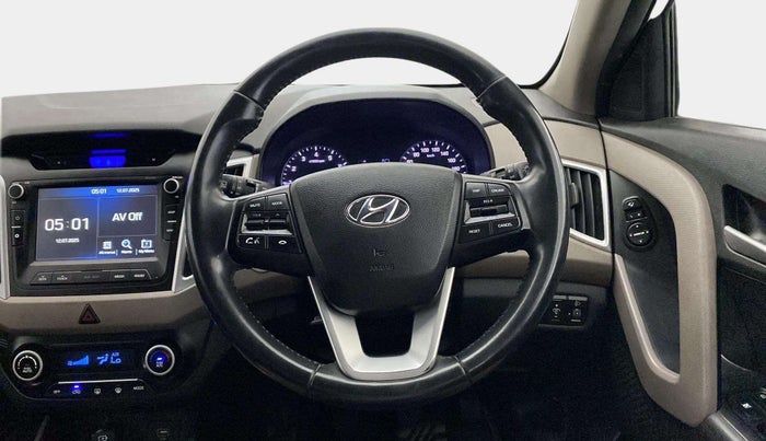2019 Hyundai Creta SX 1.6 PETROL, Petrol, Manual, 57,875 km, Steering Wheel Close Up