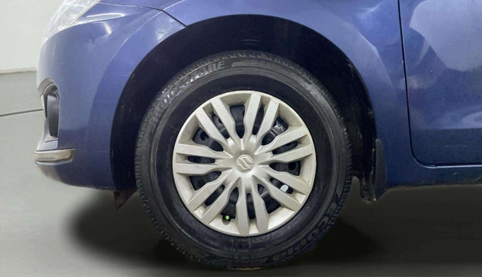 2017 Maruti Dzire VXI AMT, Petrol, Automatic, 76,803 km, Left Front Wheel