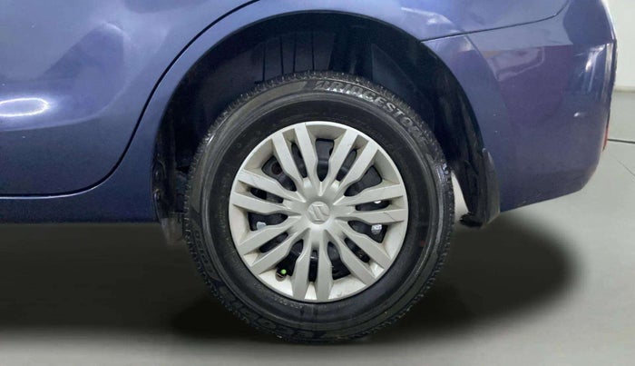 2017 Maruti Dzire VXI AMT, Petrol, Automatic, 76,803 km, Left Rear Wheel