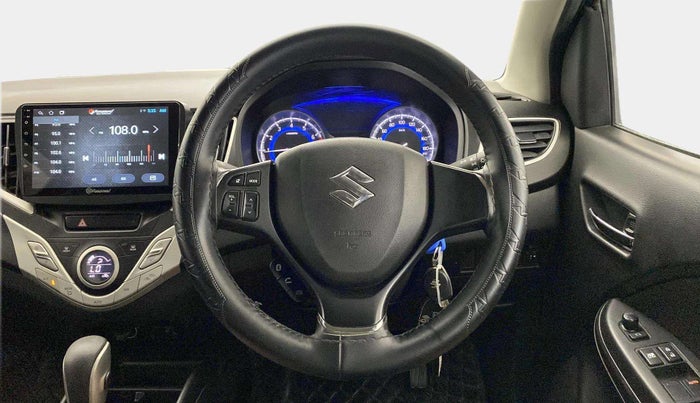 2017 Maruti Baleno DELTA CVT PETROL 1.2, Petrol, Automatic, 80,863 km, Steering Wheel Close Up