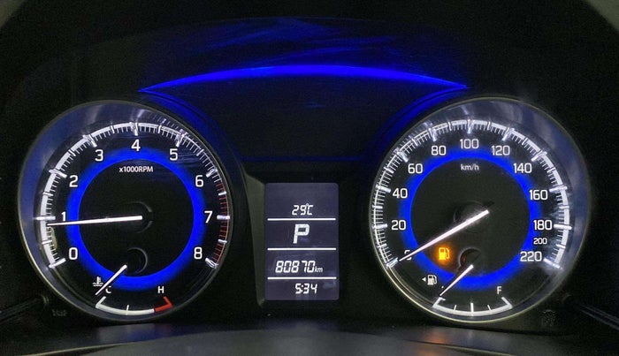 2017 Maruti Baleno DELTA CVT PETROL 1.2, Petrol, Automatic, 80,863 km, Odometer Image