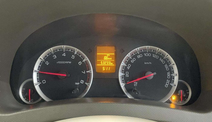 2014 Maruti Ertiga VXI, Petrol, Manual, 53,225 km, Odometer Image
