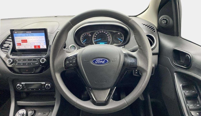 2019 Ford New Figo TITANIUM 1.2 PETROL MT, Petrol, Manual, 38,295 km, Steering Wheel Close Up