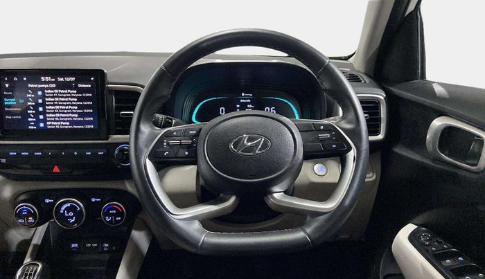 2022 Hyundai VENUE SX 1.2 PETROL, Petrol, Manual, 26,560 km, Steering Wheel Close Up