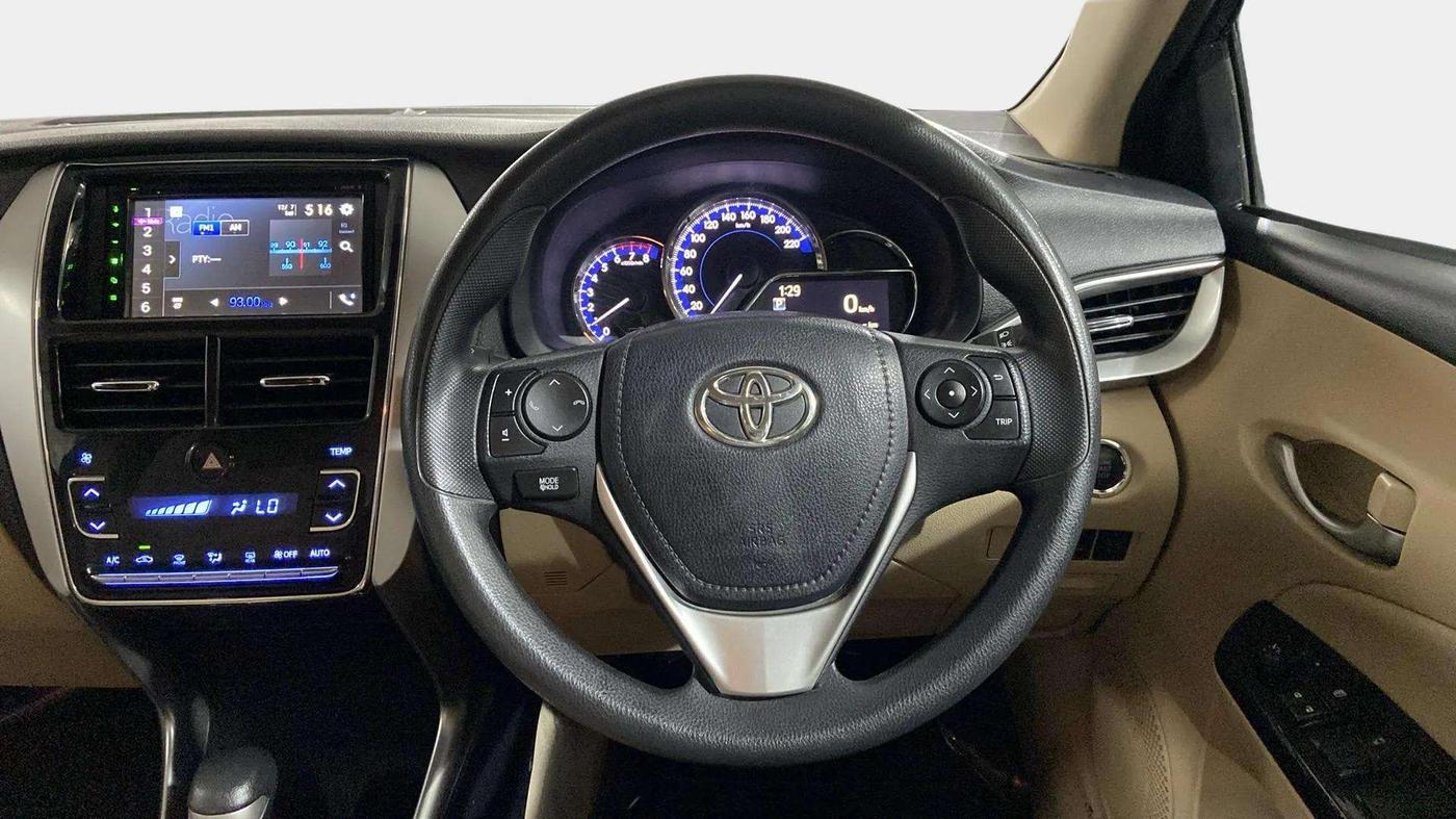 2020 Toyota YARIS G CVT, Petrol, Automatic, 27,654 km, Steering Wheel Close Up