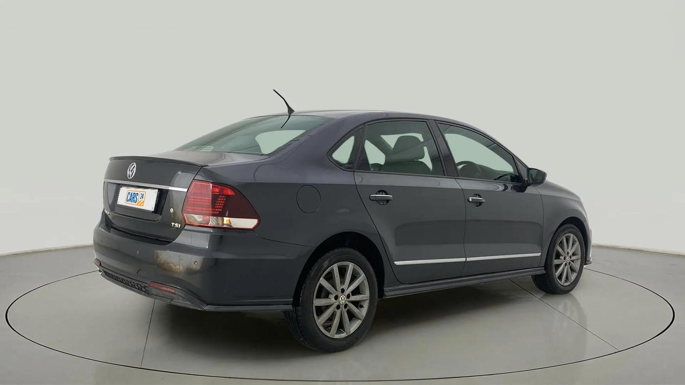 2021 Volkswagen Vento HIGHLINE PLUS 1.0L TSI AT, Petrol, Automatic, 88,513 km, Right Back Diagonal