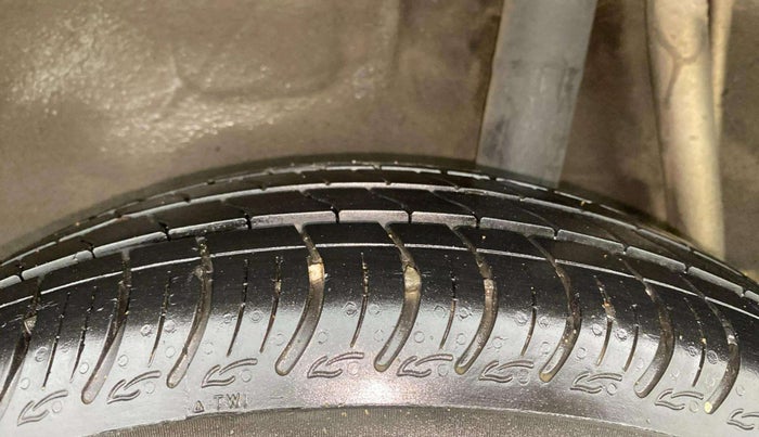 2022 Maruti S PRESSO VXI+, Petrol, Manual, 19,443 km, Left Rear Tyre Tread
