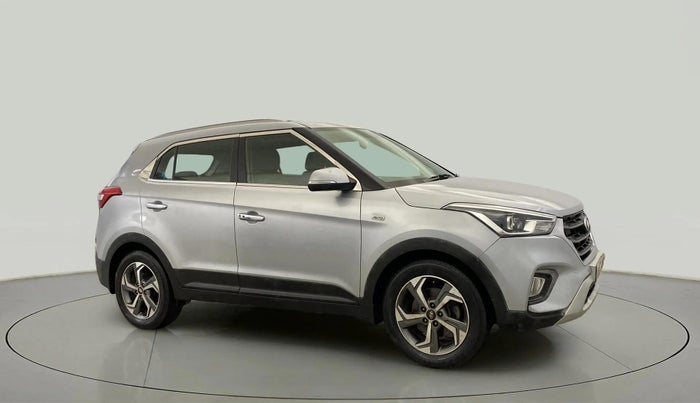 2019 Hyundai Creta SX AT 1.6 PETROL, Petrol, Automatic, 81,477 km, Right Front Diagonal