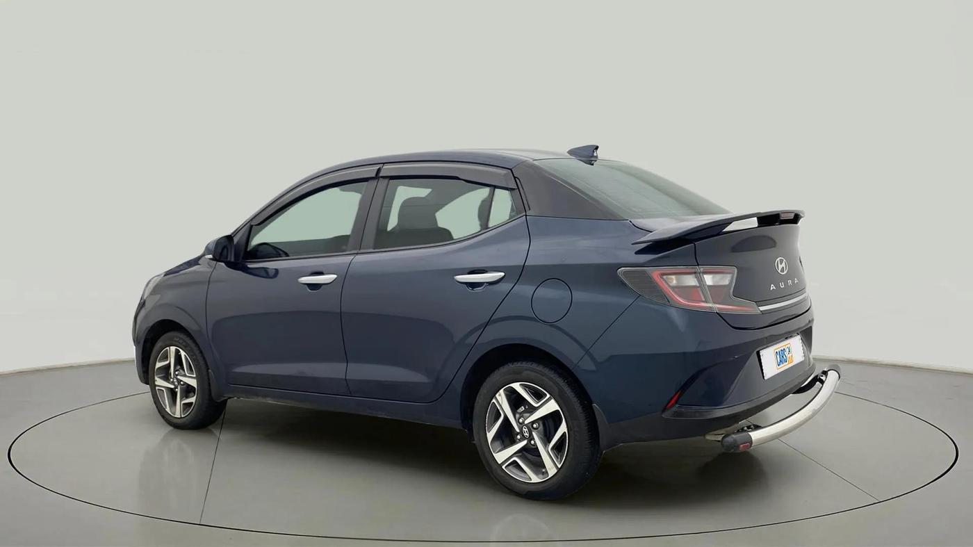 2023 Hyundai AURA SX 1.2 CNG, CNG, Manual, 16,149 km, Left Back Diagonal