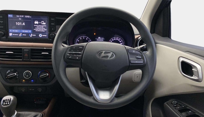2023 Hyundai AURA SX 1.2 CNG, CNG, Manual, 16,149 km, Steering Wheel Close Up