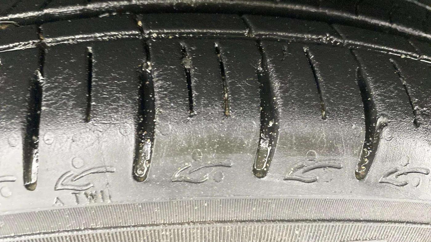 2023 Hyundai AURA SX 1.2 CNG, CNG, Manual, 16,149 km, Left Front Tyre Tread