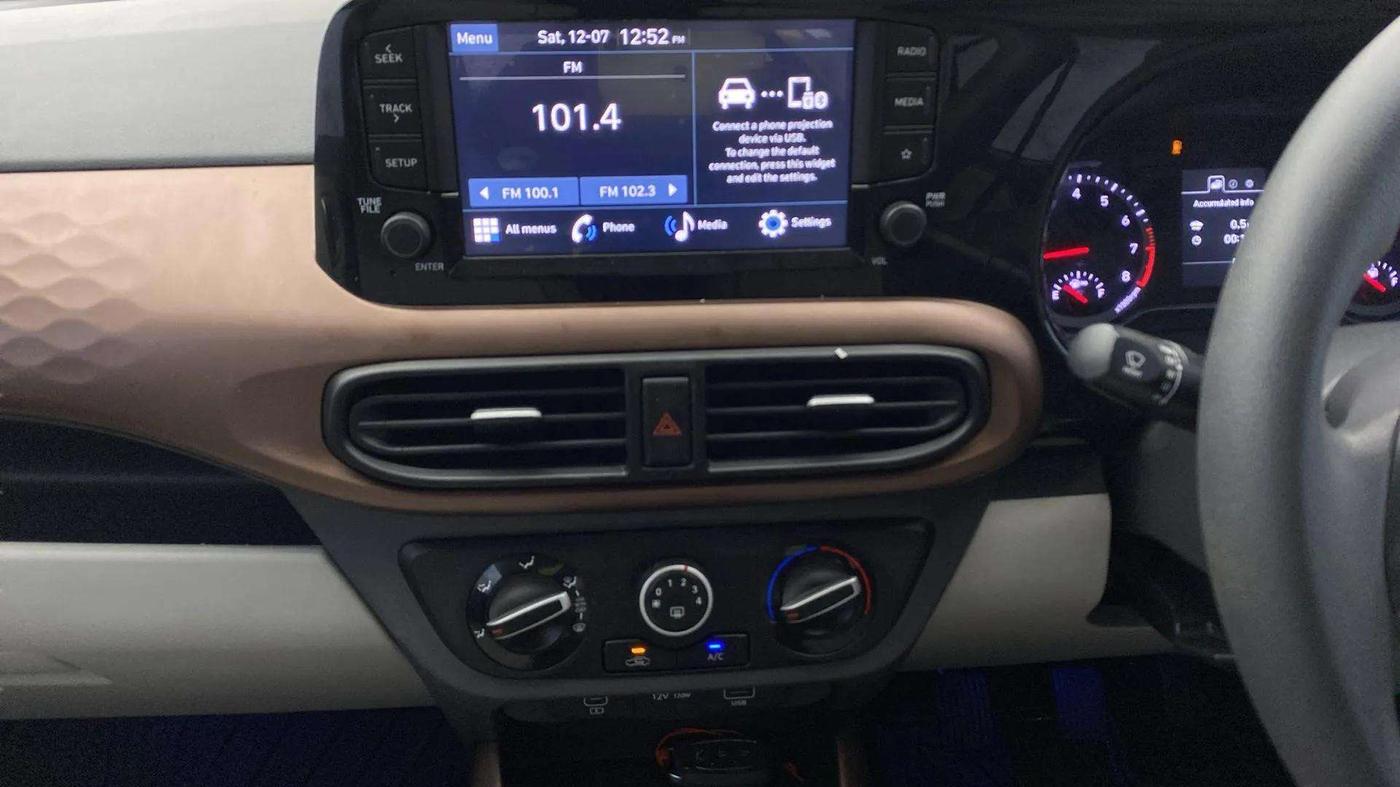 2023 Hyundai AURA SX 1.2 CNG, CNG, Manual, 16,149 km, Air Conditioner