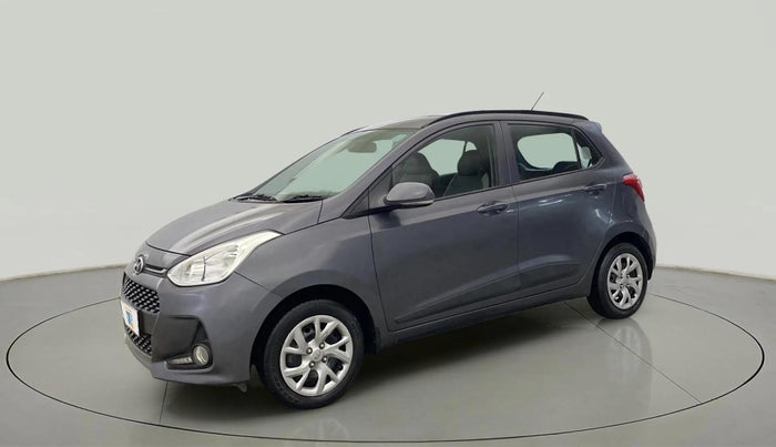2017 Hyundai Grand i10 SPORTZ (O) 1.2 KAPPA VTVT, Petrol, Manual, 38,063 km, Left Front Diagonal