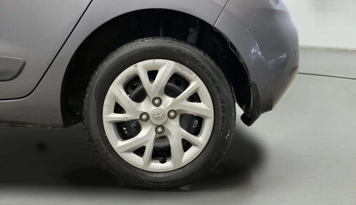 2017 Hyundai Grand i10 SPORTZ (O) 1.2 KAPPA VTVT, Petrol, Manual, 38,063 km, Left Rear Wheel