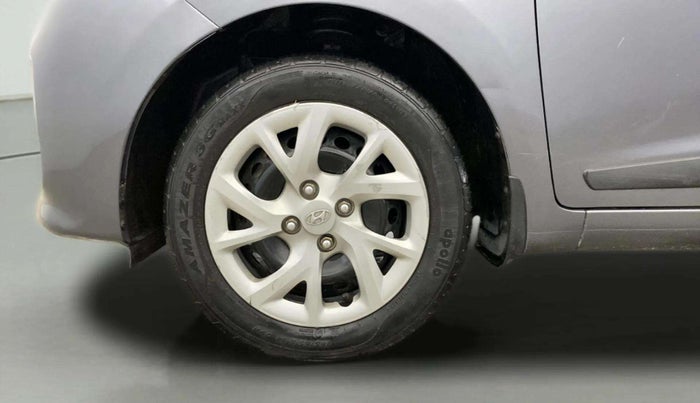 2017 Hyundai Grand i10 SPORTZ (O) 1.2 KAPPA VTVT, Petrol, Manual, 38,063 km, Left Front Wheel