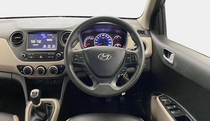 2017 Hyundai Grand i10 SPORTZ (O) 1.2 KAPPA VTVT, Petrol, Manual, 38,063 km, Steering Wheel Close Up