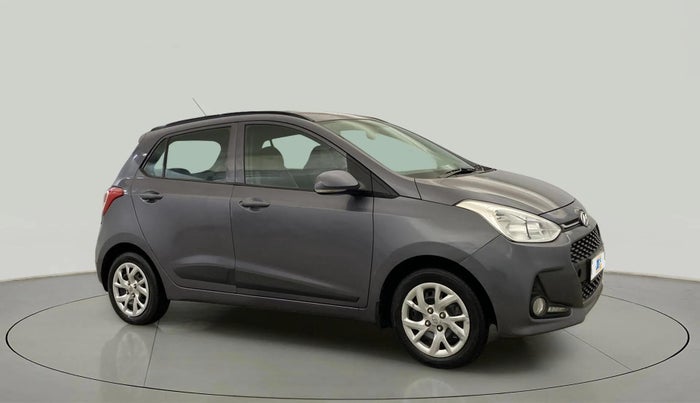 2017 Hyundai Grand i10 SPORTZ (O) 1.2 KAPPA VTVT, Petrol, Manual, 38,063 km, Right Front Diagonal