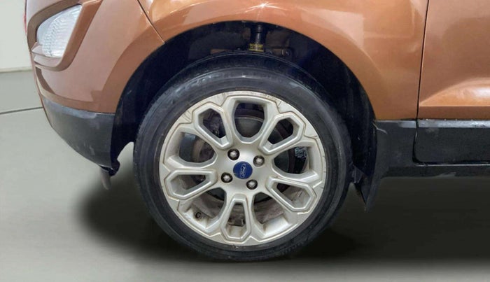 2018 Ford Ecosport TITANIUM + 1.5L PETROL AT, Petrol, Automatic, 74,988 km, Left Front Wheel