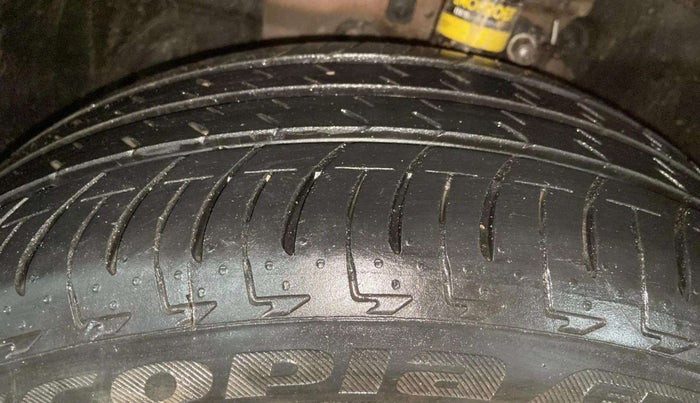 2018 Ford Ecosport TITANIUM + 1.5L PETROL AT, Petrol, Automatic, 74,988 km, Left Front Tyre Tread