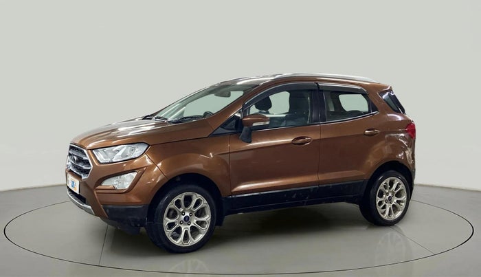 2018 Ford Ecosport TITANIUM + 1.5L PETROL AT, Petrol, Automatic, 74,988 km, Left Front Diagonal
