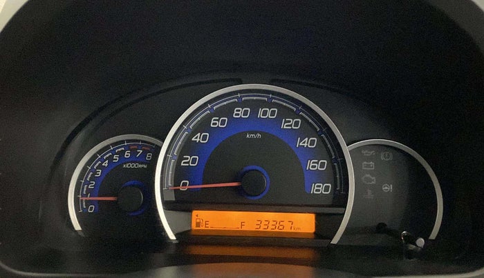 2018 Maruti Wagon R 1.0 VXI, Petrol, Manual, 33,355 km, Odometer Image