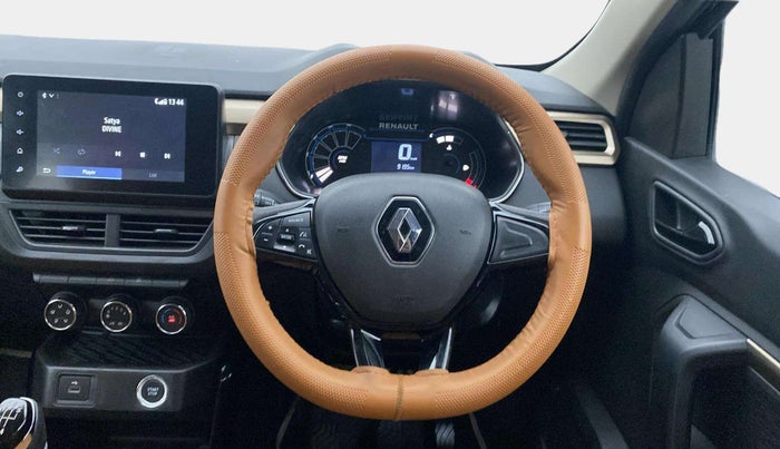2022 Renault Kiger RXT (O) MT, Petrol, Manual, 9,195 km, Steering Wheel Close Up