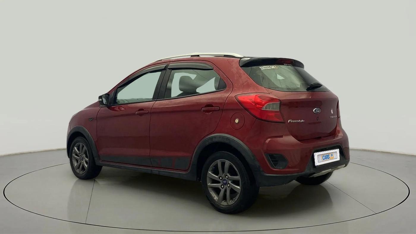 2018 Ford FREESTYLE TITANIUM 1.2 PETROL, Petrol, Manual, 1,08,678 km, Left Back Diagonal