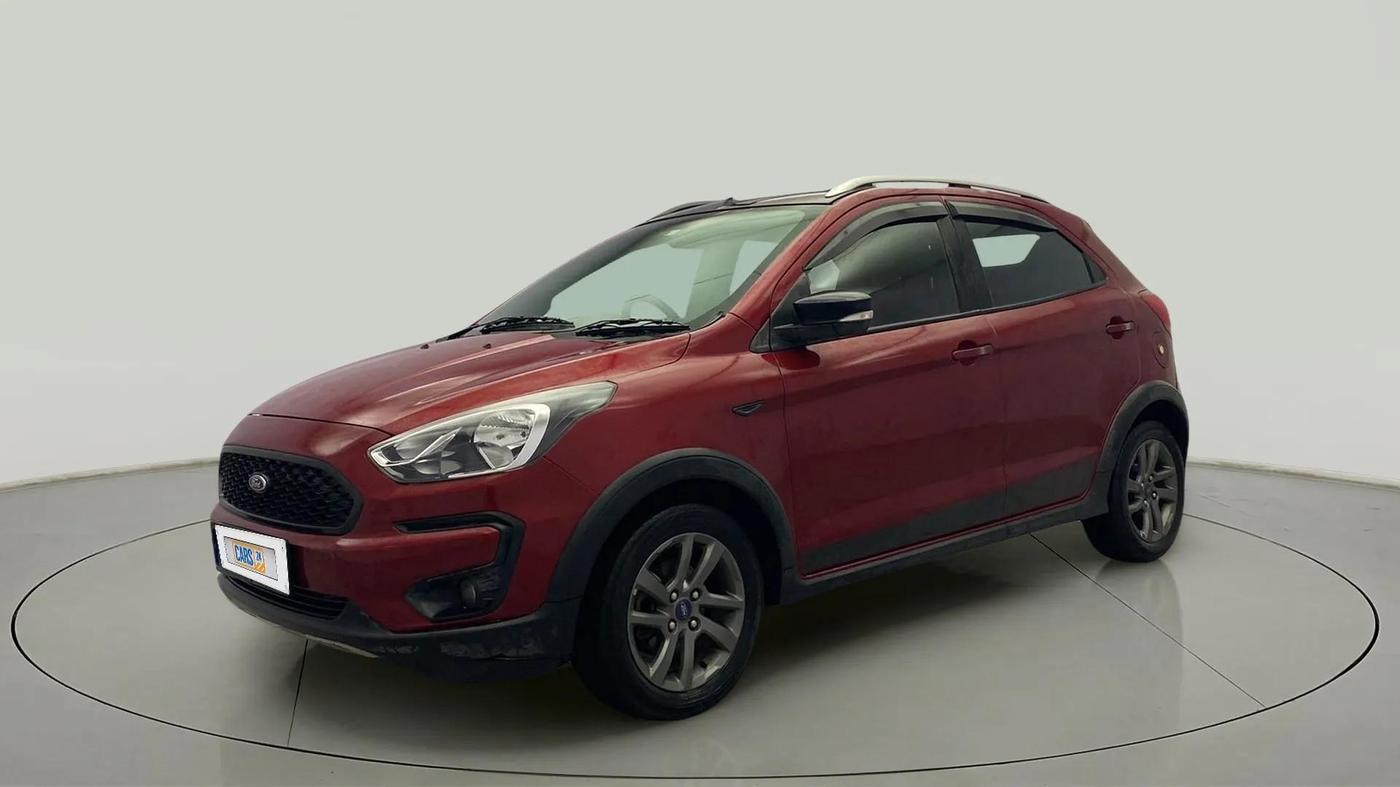 2018 Ford FREESTYLE TITANIUM 1.2 PETROL, Petrol, Manual, 1,08,678 km, Left Front Diagonal
