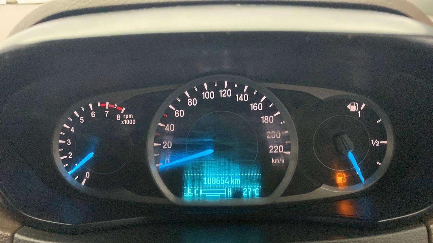 2018 Ford FREESTYLE TITANIUM 1.2 PETROL, Petrol, Manual, 1,08,678 km, Odometer Image