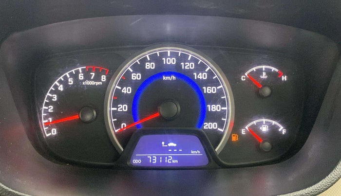 2019 Hyundai Grand i10 MAGNA 1.2 KAPPA VTVT, CNG, Manual, 73,070 km, Odometer Image