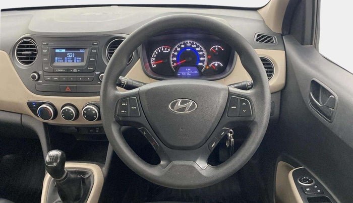 2019 Hyundai Grand i10 MAGNA 1.2 KAPPA VTVT, CNG, Manual, 73,070 km, Steering Wheel Close Up