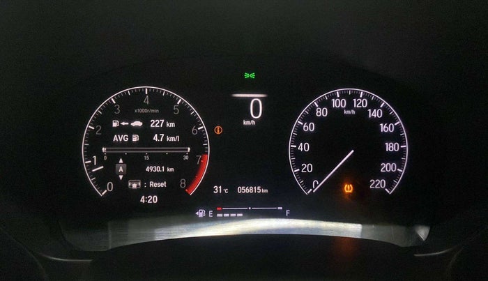 2020 Honda City 1.5L I-VTEC ZX, Petrol, Manual, 56,815 km, Odometer Image