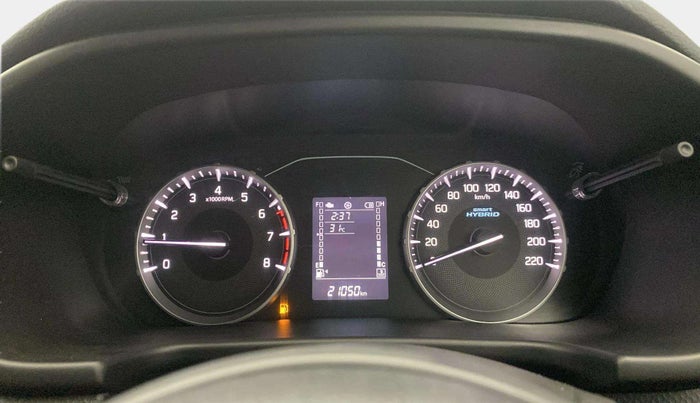 2023 Maruti BREZZA VXI SMART HYBRID, Petrol, Manual, 21,024 km, Odometer Image