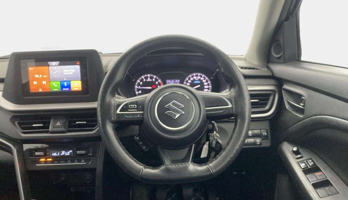 2023 Maruti BREZZA VXI SMART HYBRID, Petrol, Manual, 21,024 km, Steering Wheel Close Up