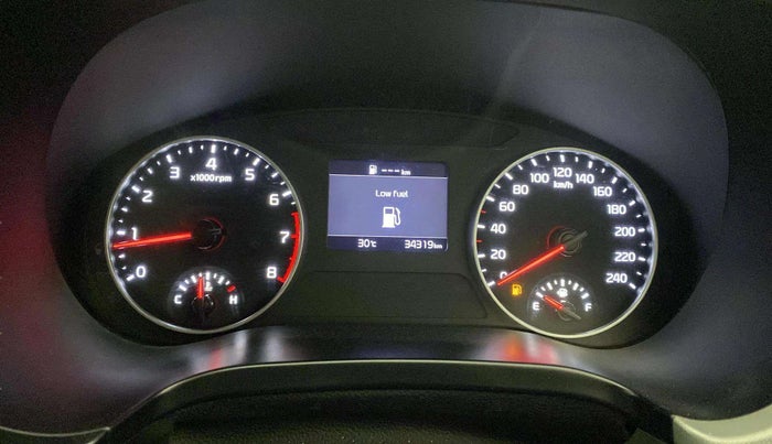 2022 KIA SELTOS HTE 1.5 PETROL, Petrol, Manual, 34,304 km, Odometer Image