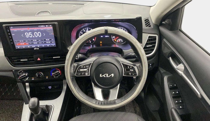 2022 KIA SELTOS HTE 1.5 PETROL, Petrol, Manual, 34,304 km, Steering Wheel Close Up