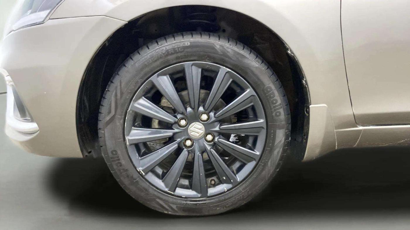 2021 Maruti Ciaz ALPHA  AT 1.5 SHVS PETROL, Petrol, Automatic, 83,015 km, Left Front Wheel