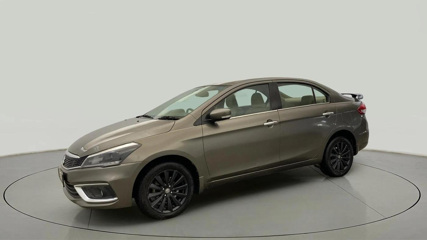 2021 Maruti Ciaz ALPHA  AT 1.5 SHVS PETROL, Petrol, Automatic, 83,015 km, Left Front Diagonal