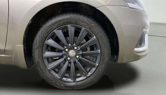 2021 Maruti Ciaz ALPHA  AT 1.5 SHVS PETROL, Petrol, Automatic, 82,750 km, Right Front Wheel