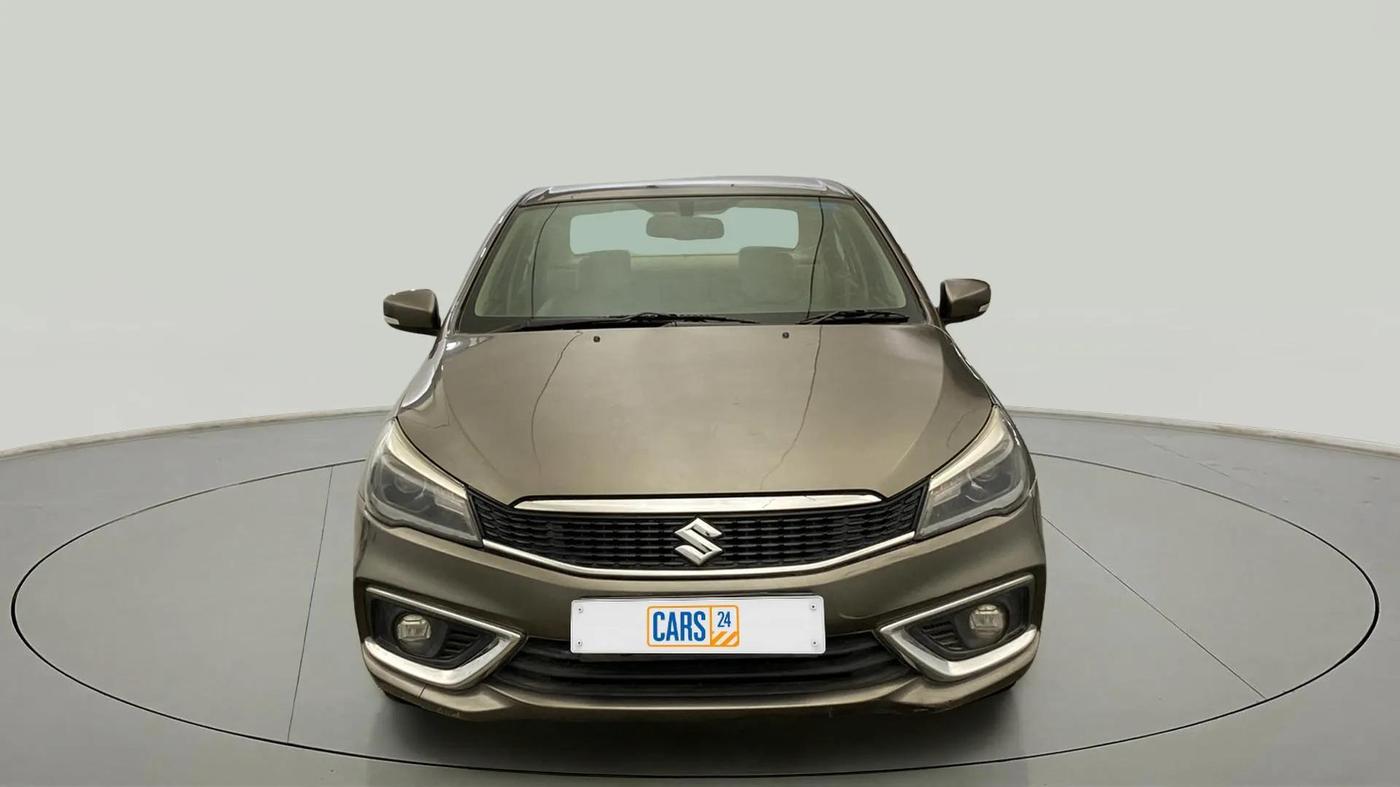 2021 Maruti Ciaz ALPHA  AT 1.5 SHVS PETROL, Petrol, Automatic, 83,015 km, Front