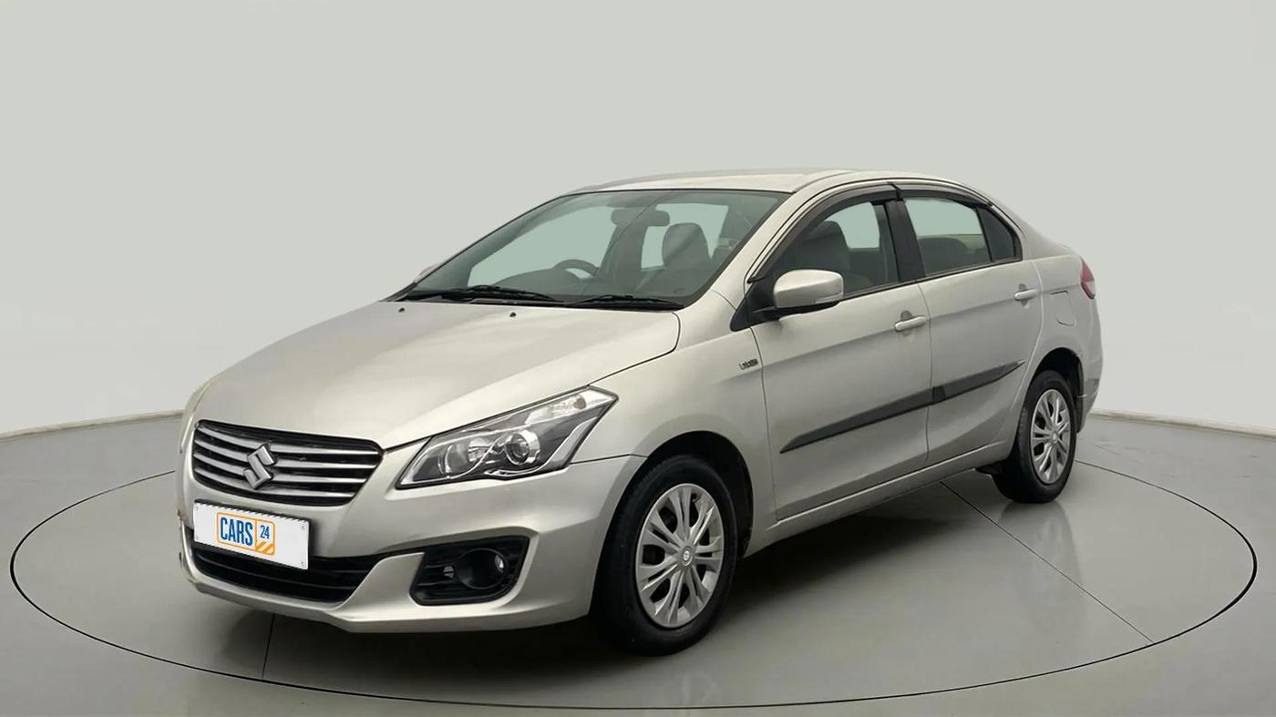 2017 Maruti Ciaz VDI SHVS, Diesel, Manual, 82,656 km, Left Front Diagonal